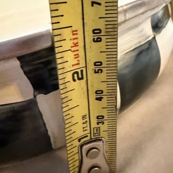 MacKenzie-Childs Black and White Checkered Ceramic Piece - Picture 6 of 11